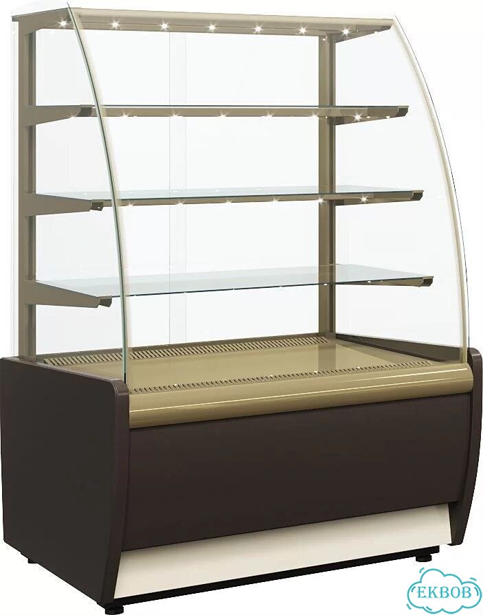 Витрина кондитерская Carboma K70 VM 0,9-1 Light фото 5