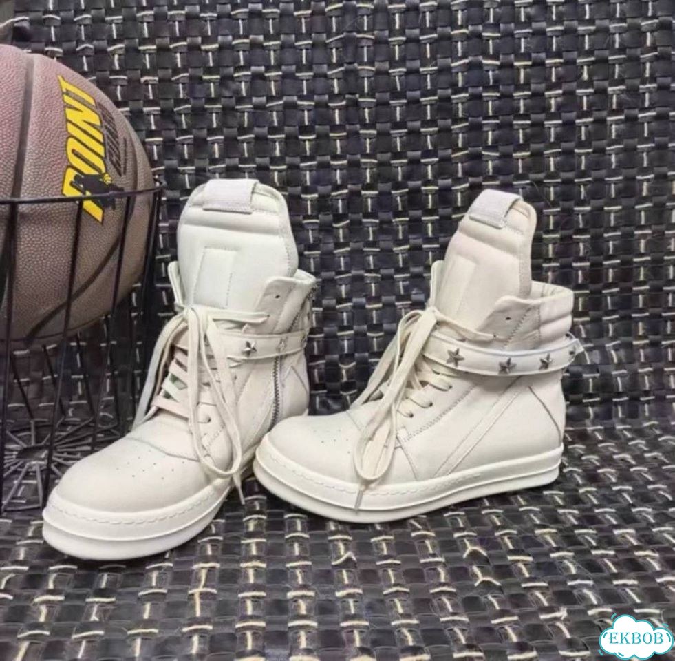 Rick Owens Geobasket x Givenchy кеды белые фото 1