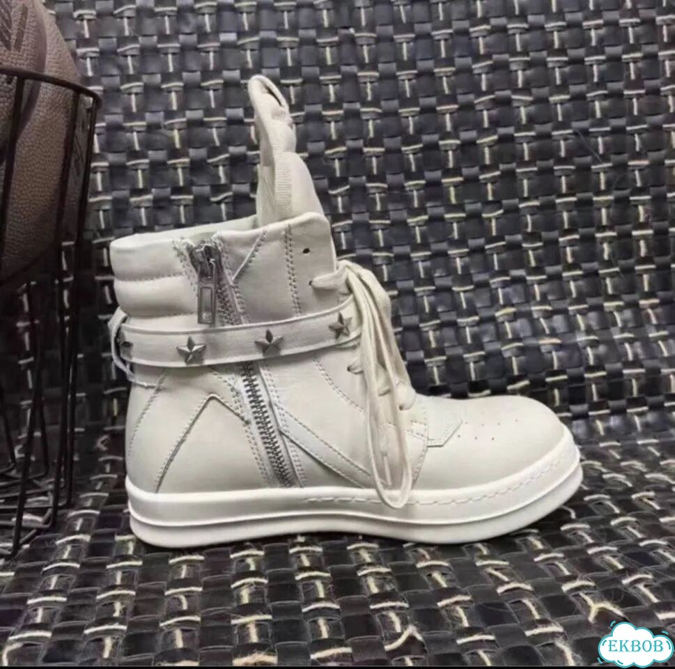 Rick Owens Geobasket x Givenchy кеды белые фото 2