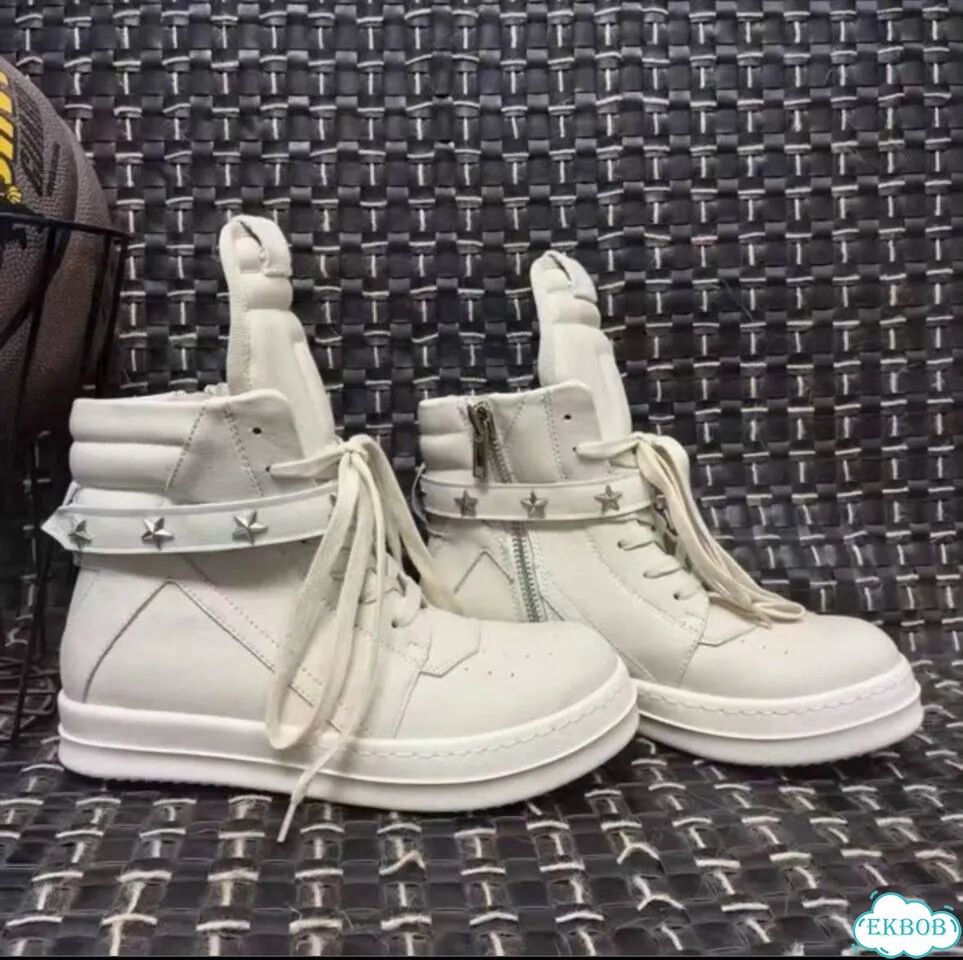 Rick Owens Geobasket x Givenchy кеды белые фото 6