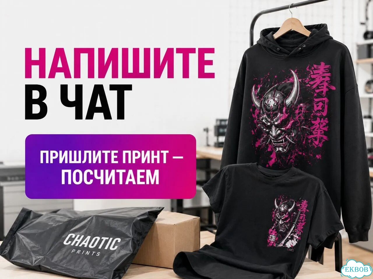 Печать на футболке и одежде фото 10