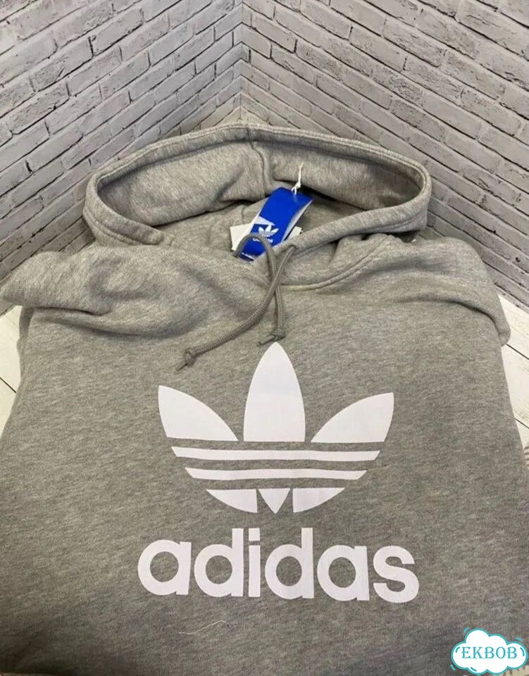 Худи мужское, Adidas trefoil hoodie DT7963 фото 6