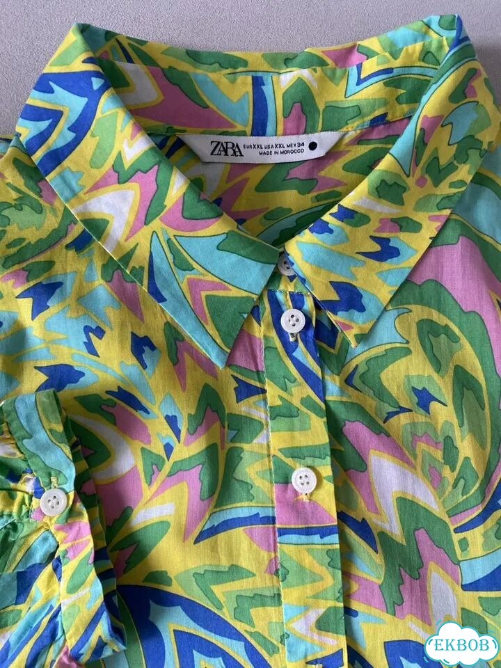 Платье макси zara 2XL (52-54) хлопок как новое фото 8