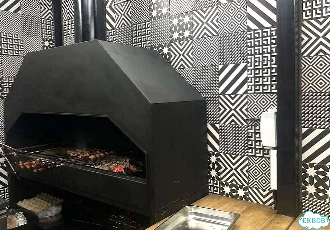 Мангалы для ресторанов и кафе. Производство фото 4