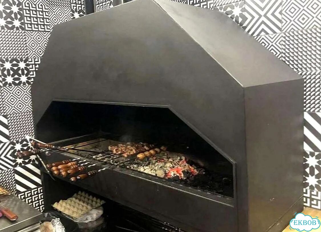 Мангалы для ресторанов и кафе. Производство фото 6