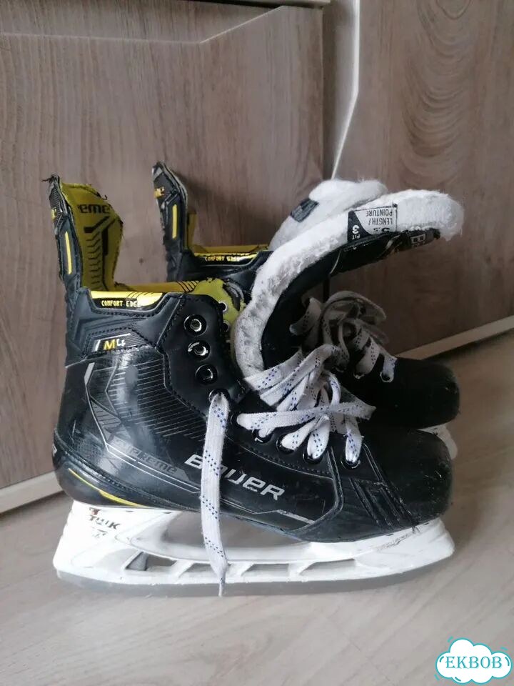 Коньки хоккейные Bauer supreme m4 р.5,5 fit3 фото 1