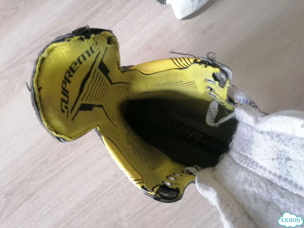 Коньки хоккейные Bauer supreme m4 р.5,5 fit3 фото 6