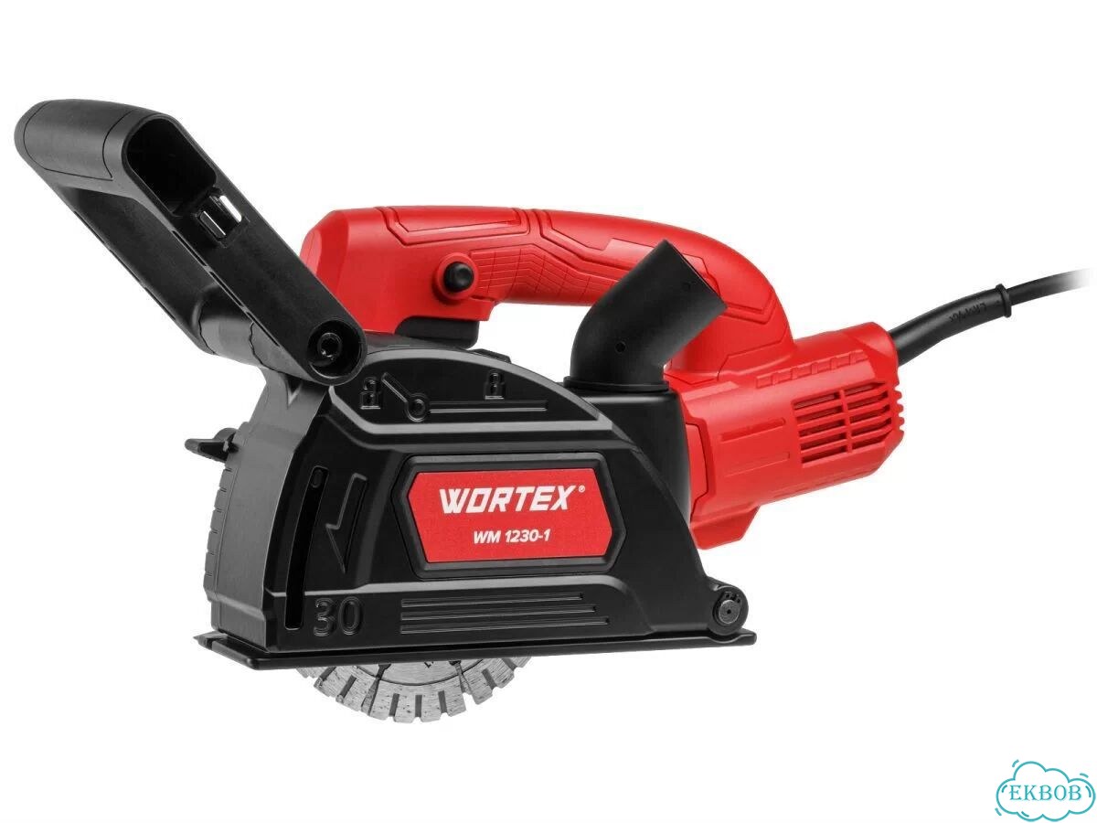 Штроборез wortex WM 1230-1, 1400 Вт, 125 мм фото 2