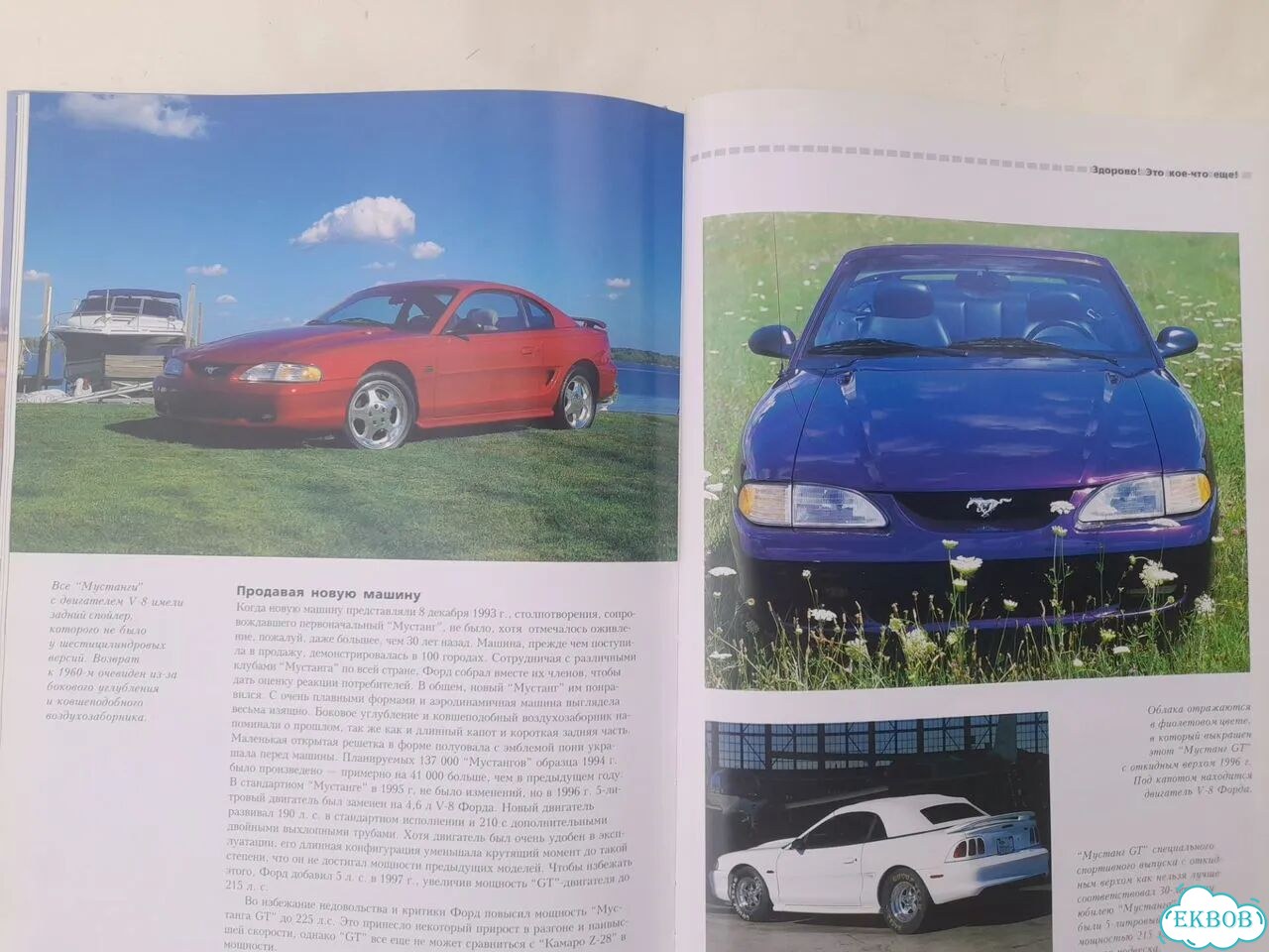 Книга про Ford Mustang (винтаж) фото 6