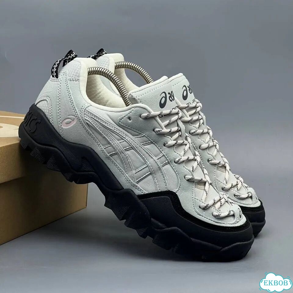 Asics Gel Pickax Black White фото 5