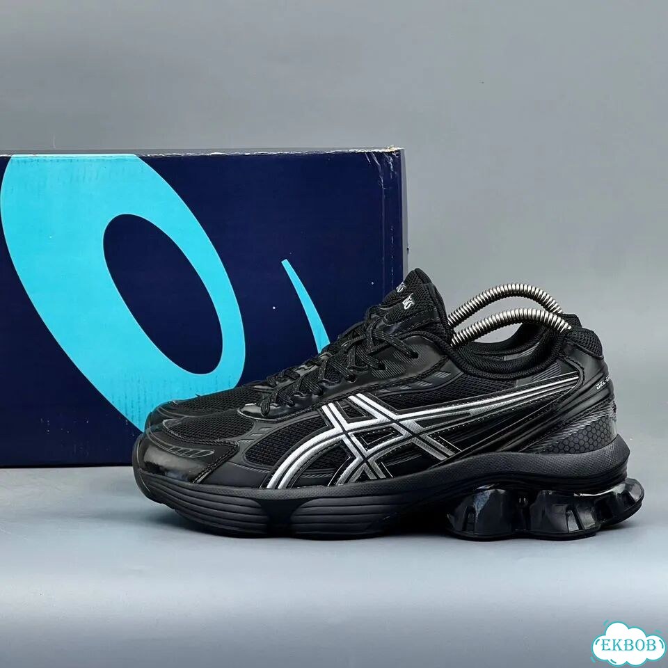 Asics Gel Kinetic Fluent Black Silver фото 4