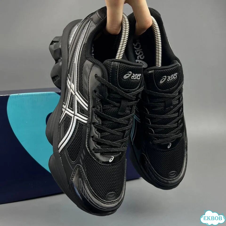 Asics Gel Kinetic Fluent Black Silver фото 5