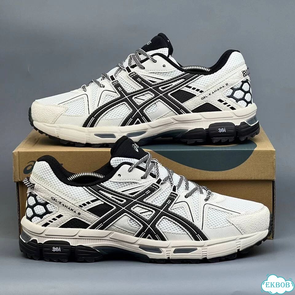 Asics Gel Kahana 8 Black White фото 8