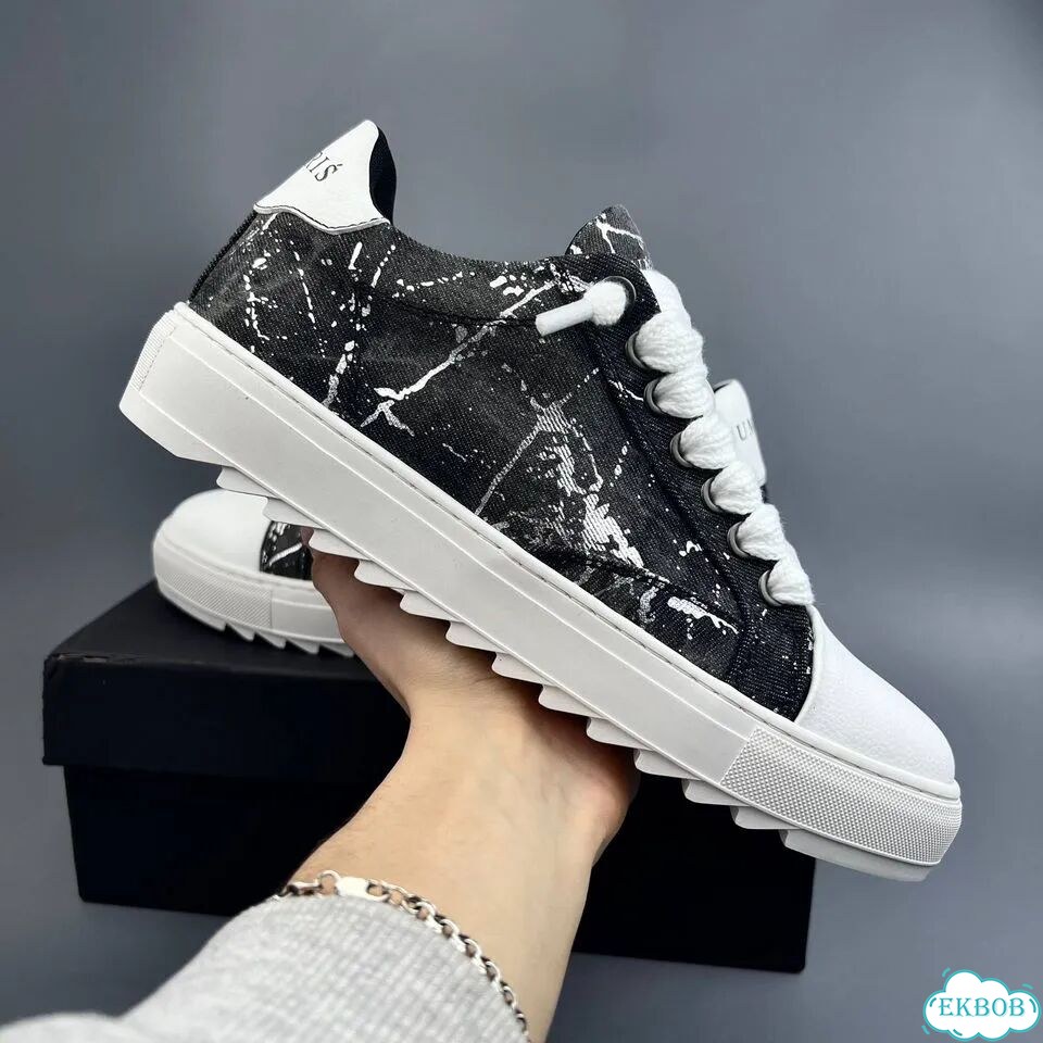 Numeris Low Top Black White фото 4