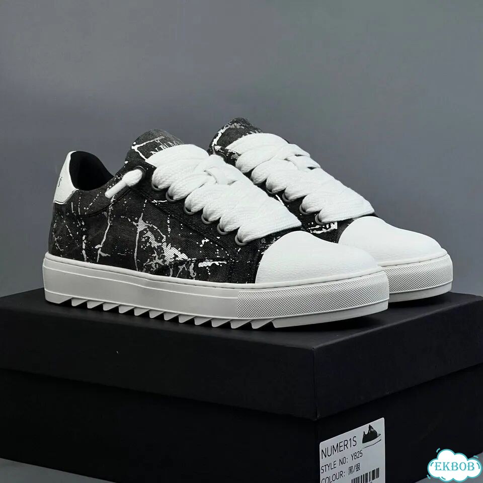 Numeris Low Top Black White фото 6