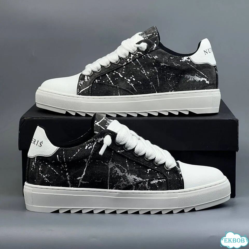 Numeris Low Top Black White фото 7