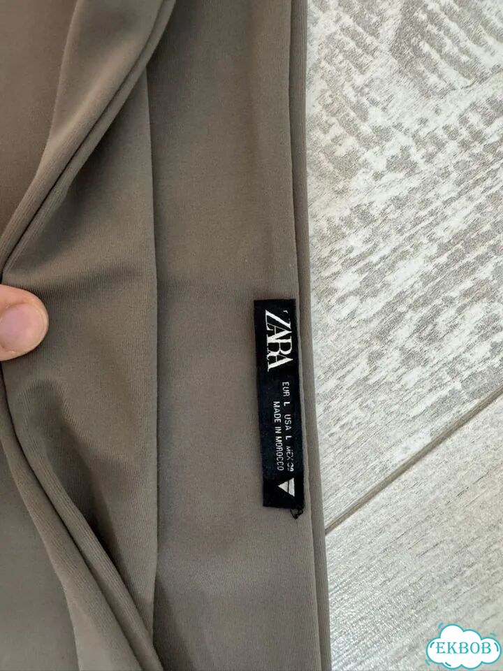 Топ с длинным рукавом zara фото 3