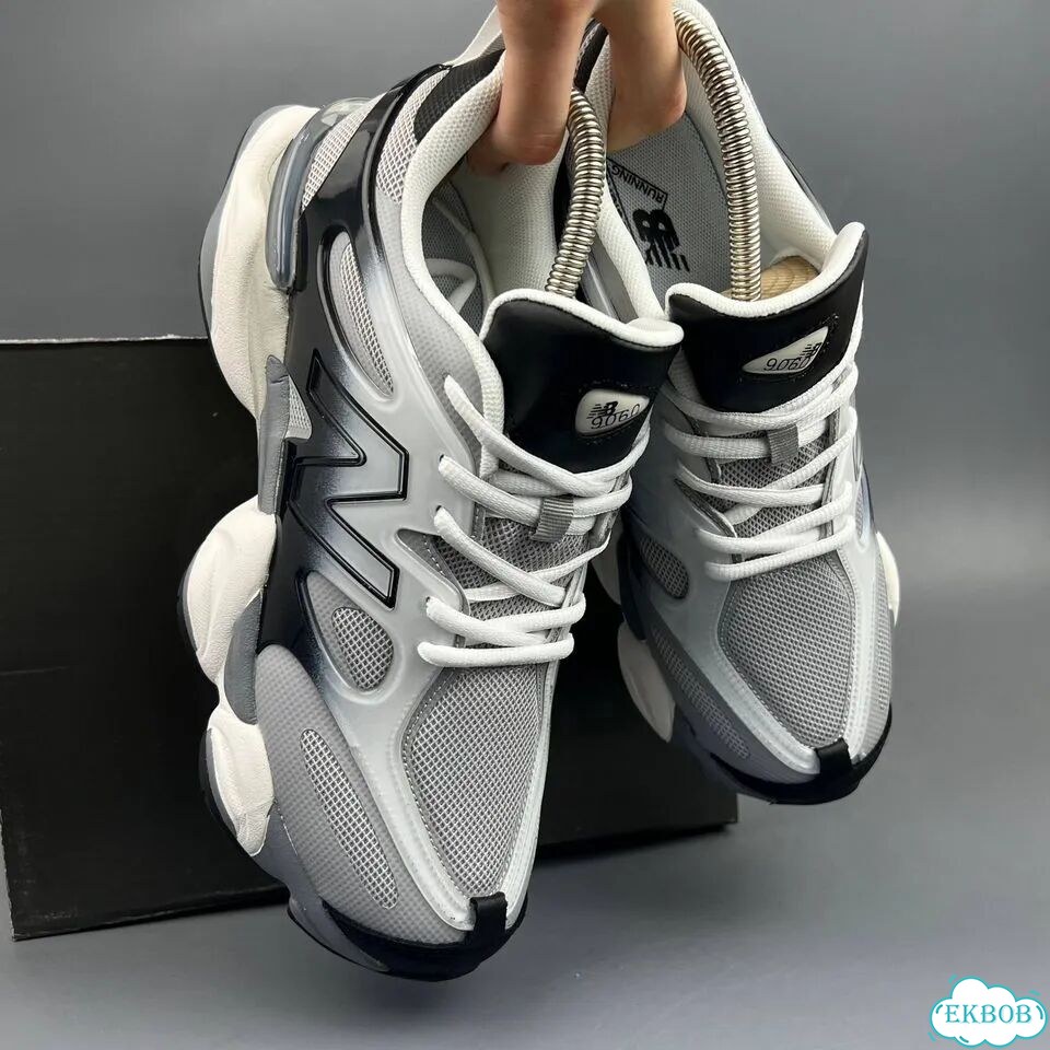 New Balance 9060 Grey Black фото 4