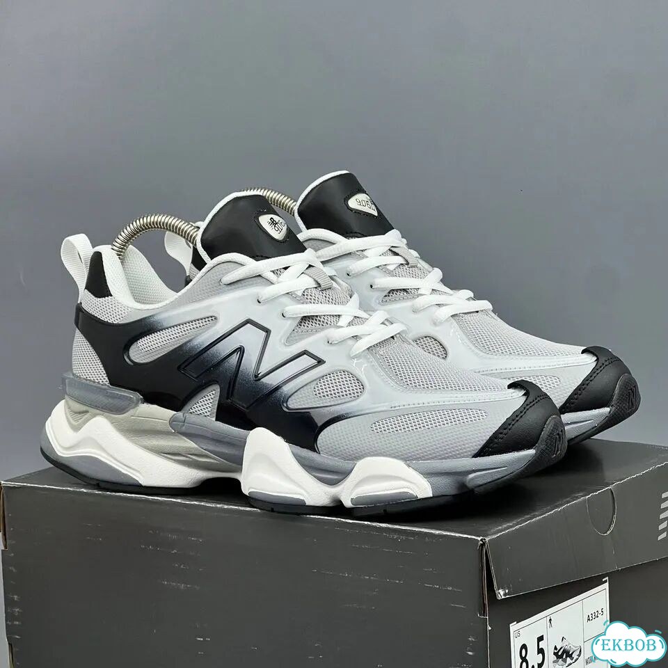 New Balance 9060 Grey Black фото 6