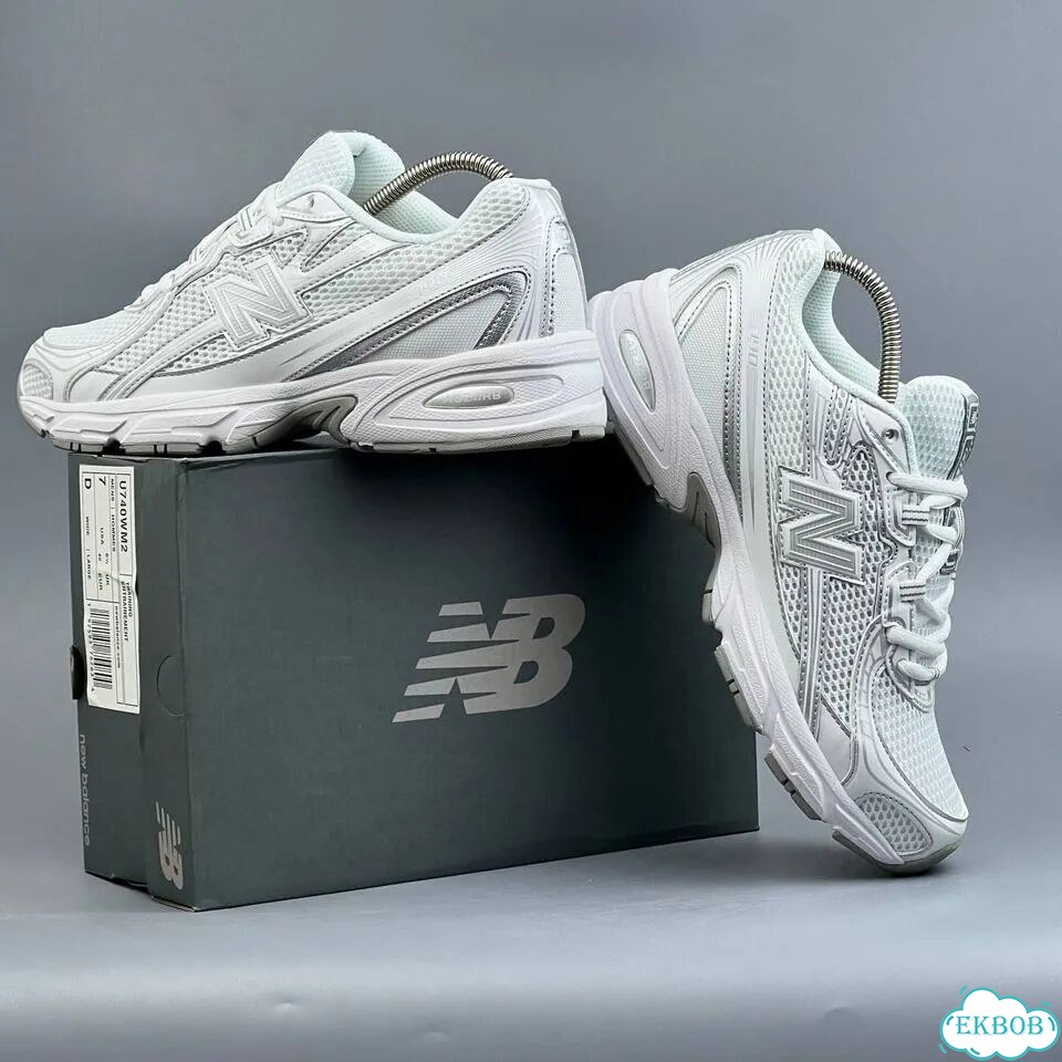 New Balance 740 White Grey фото 2