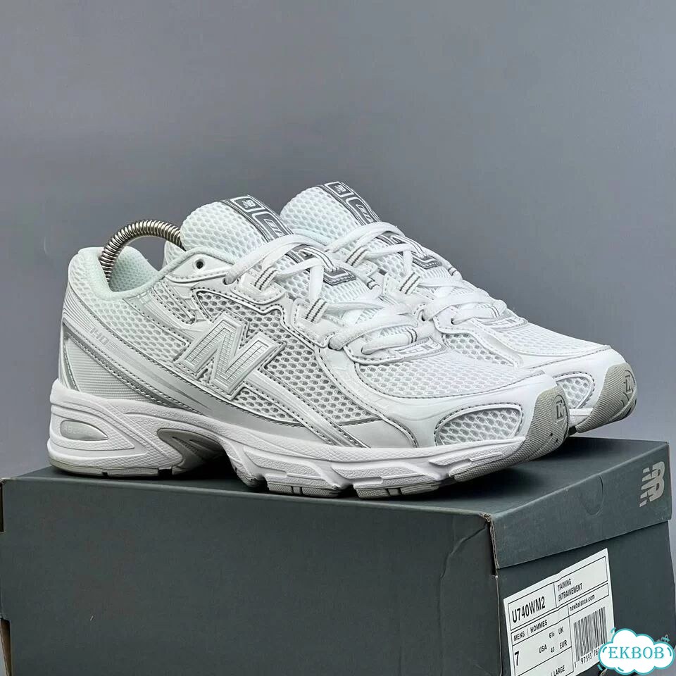New Balance 740 White Grey фото 5