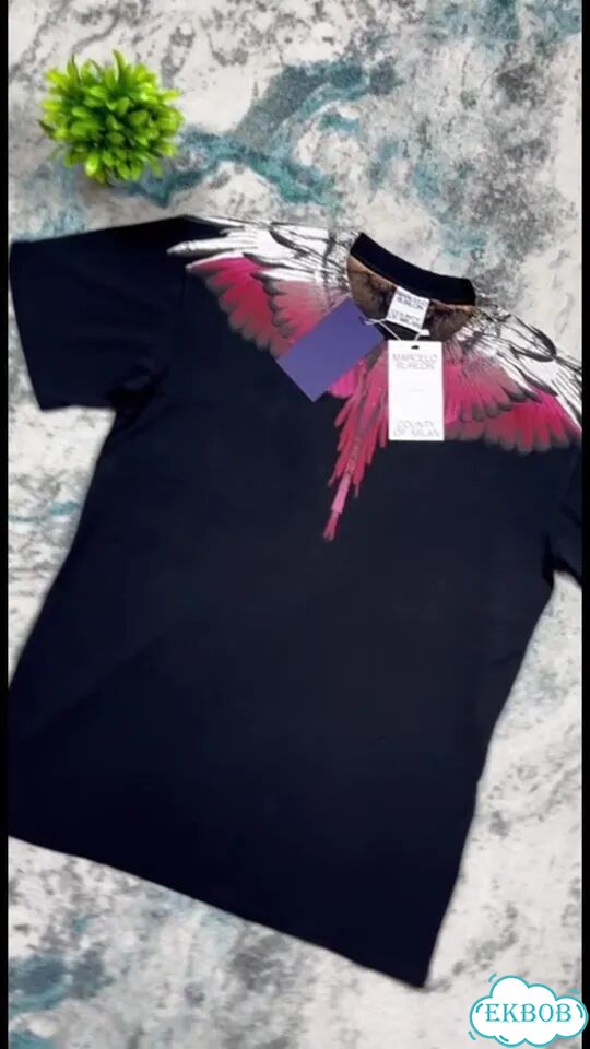 Футболка Marcelo Burlon черная фото 1