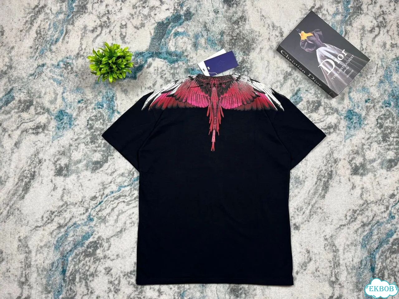 Футболка Marcelo Burlon черная фото 9