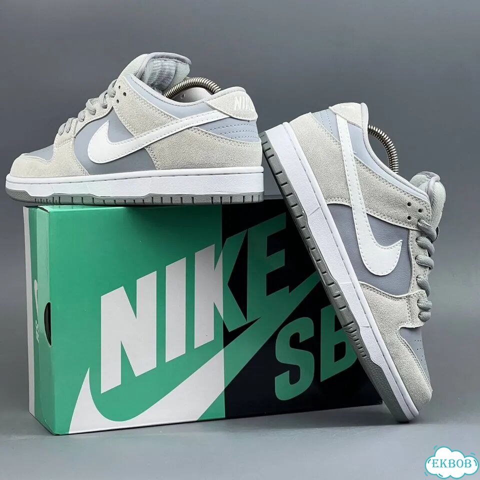 Nike Dunk SB Grey White фото 4
