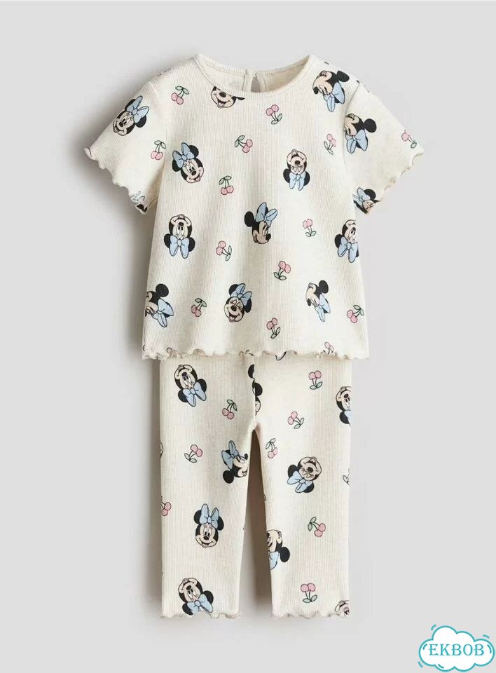 Летний костюм для девочки 68,74,80,86,92 h&m фото 1