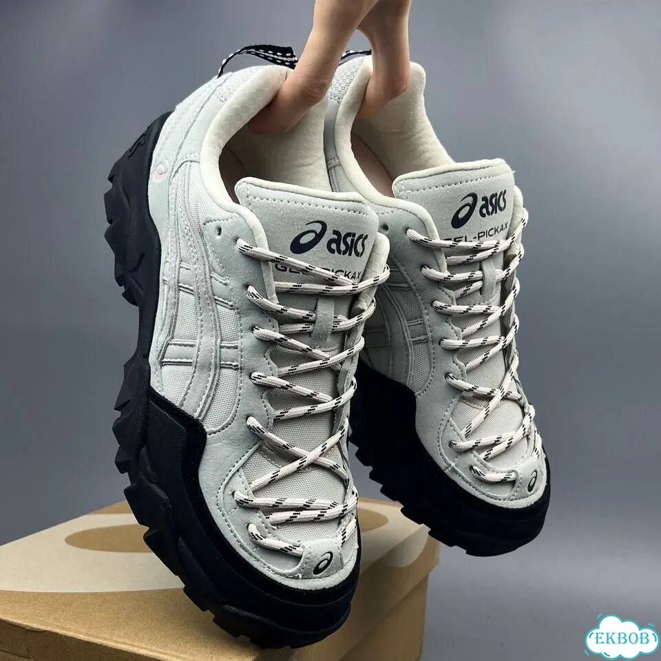 Asics Gel Pickax Black White фото 1
