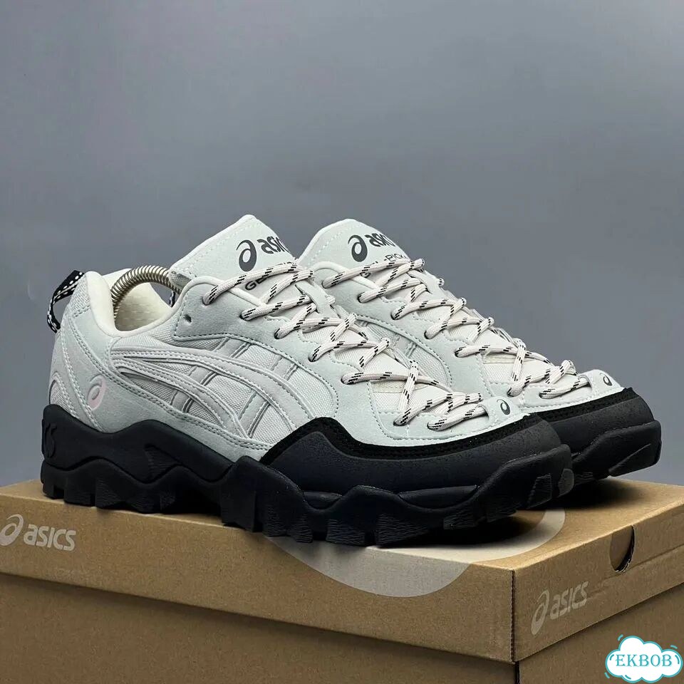 Asics Gel Pickax Black White фото 6