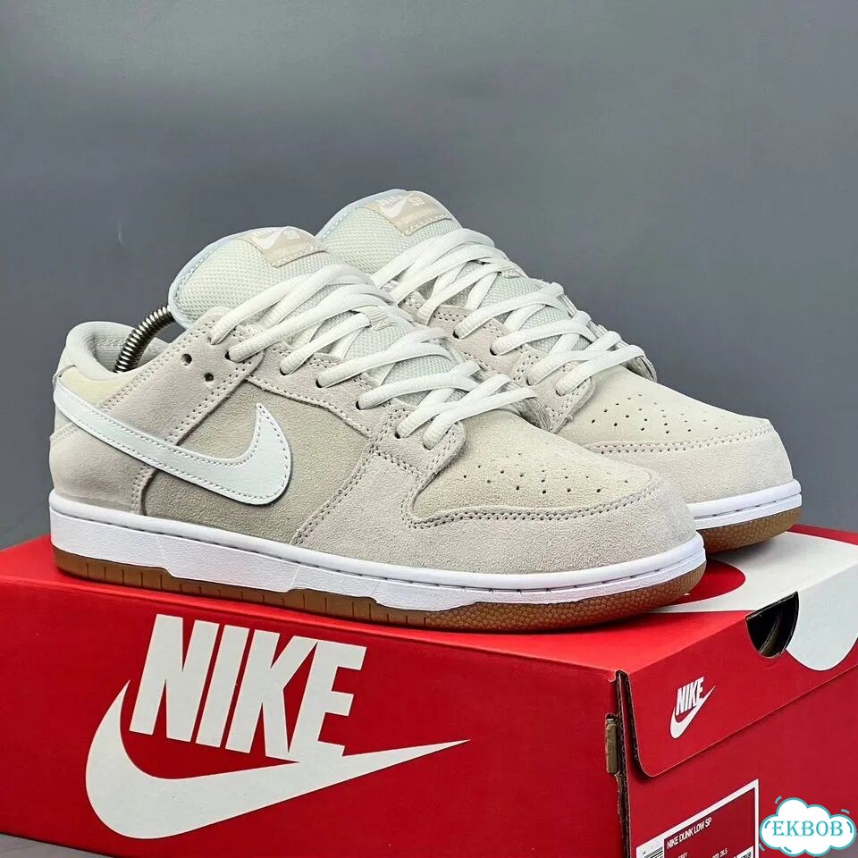 Nike Dunk SB Low Beige White фото 2