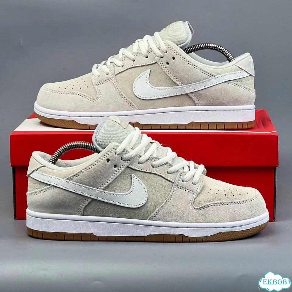 Nike Dunk SB Low Beige White фото 6