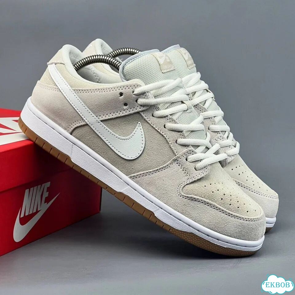 Nike Dunk SB Low Beige White фото 7