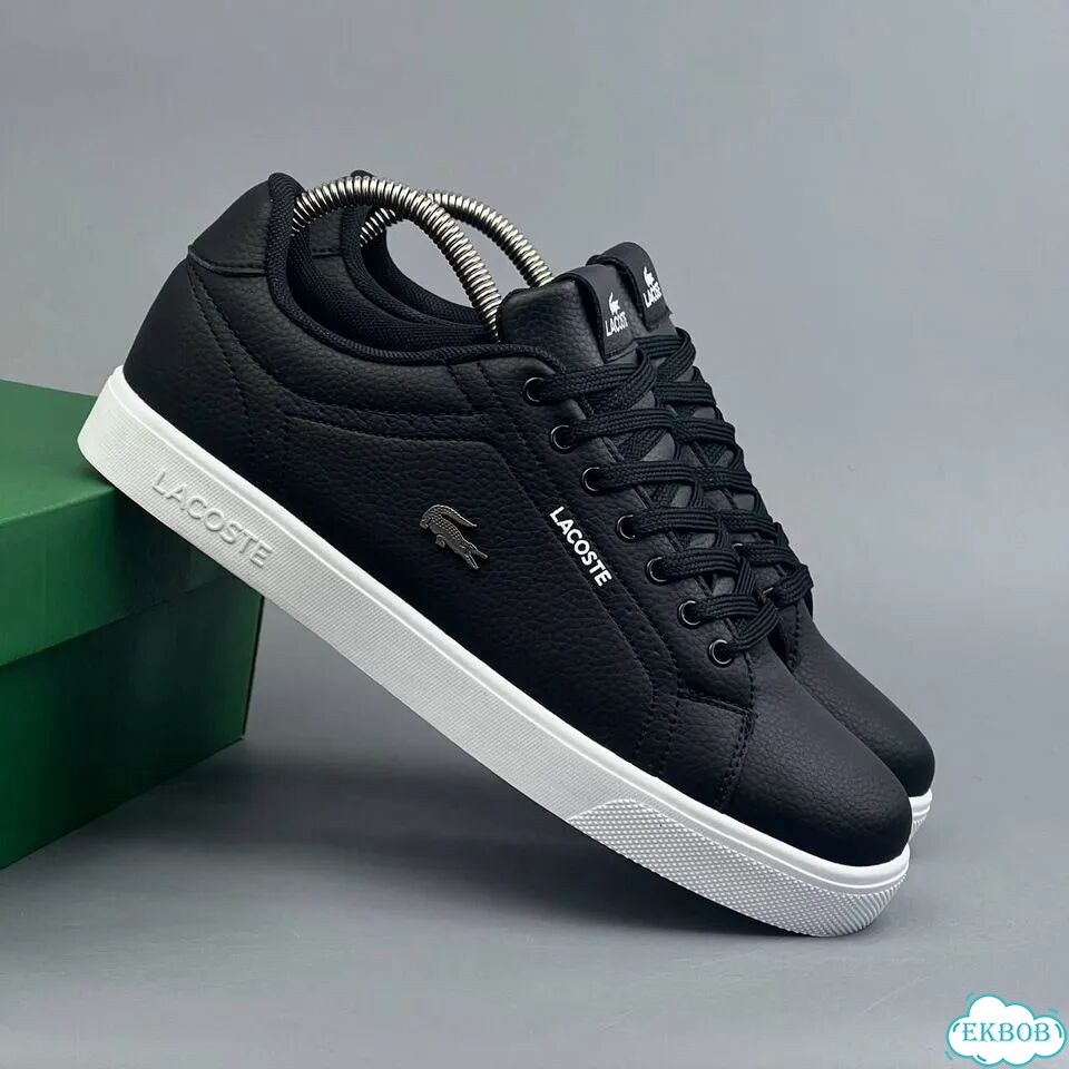 Lacoste Carnaby Evo Black White фото 3
