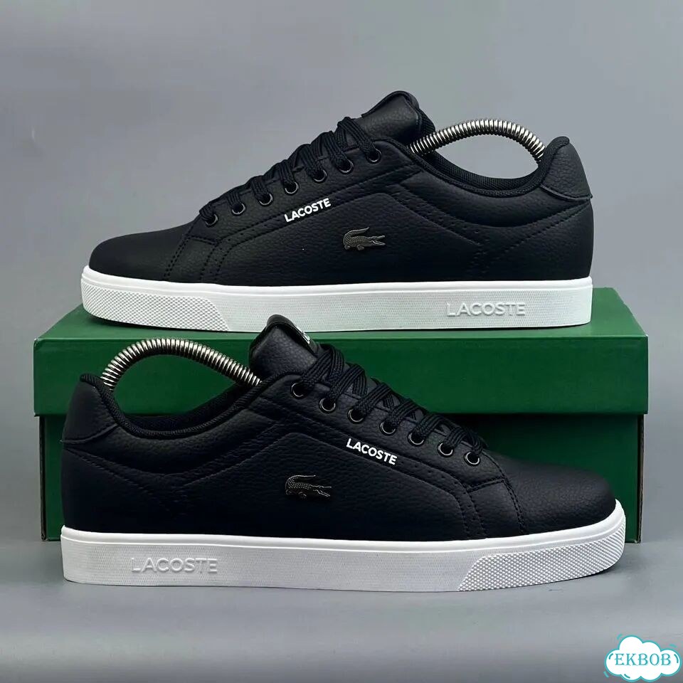 Lacoste Carnaby Evo Black White фото 4