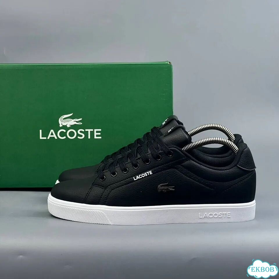Lacoste Carnaby Evo Black White фото 6