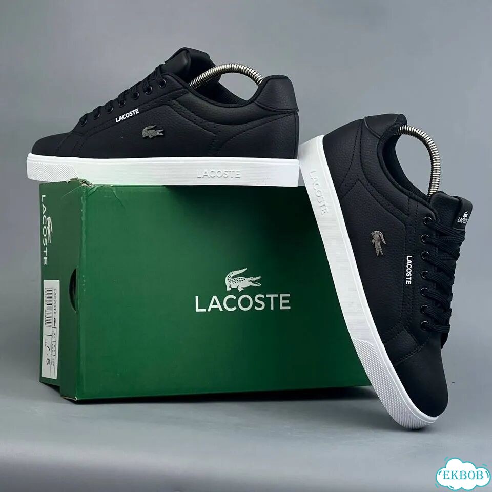 Lacoste Carnaby Evo Black White фото 7
