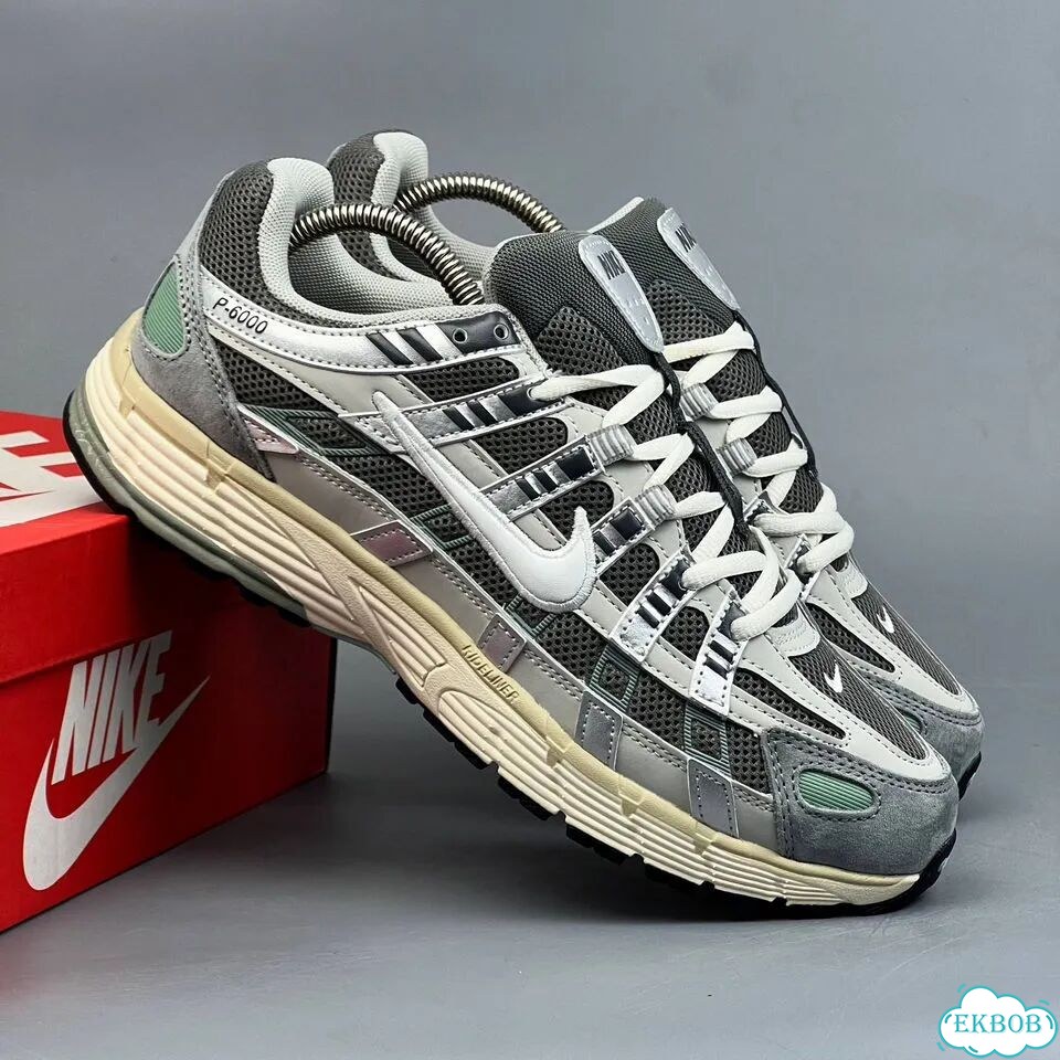 Nike P6000 Grey Beige фото 3