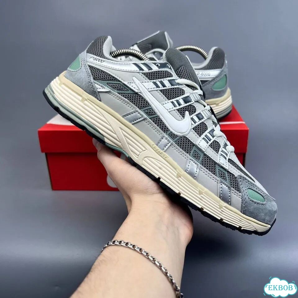 Nike P6000 Grey Beige фото 4