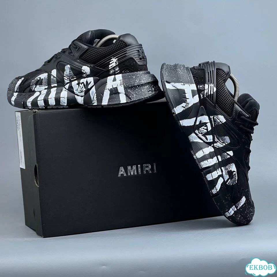 Amiri MX1 Black White фото 2
