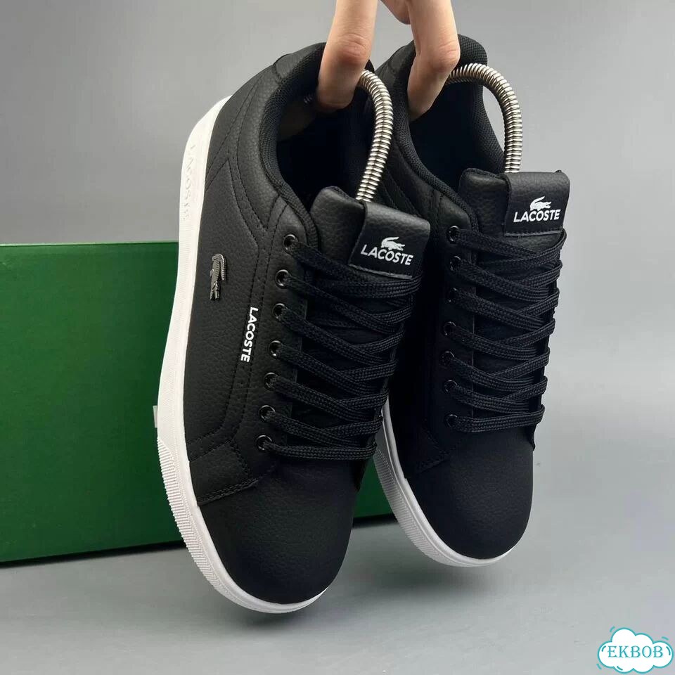 Lacoste Carnaby Evo Black White фото 1