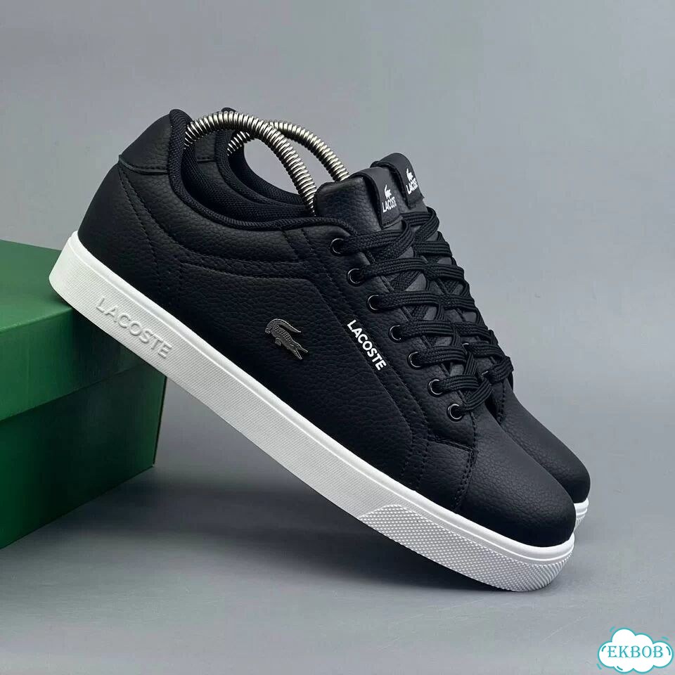 Lacoste Carnaby Evo Black White фото 7