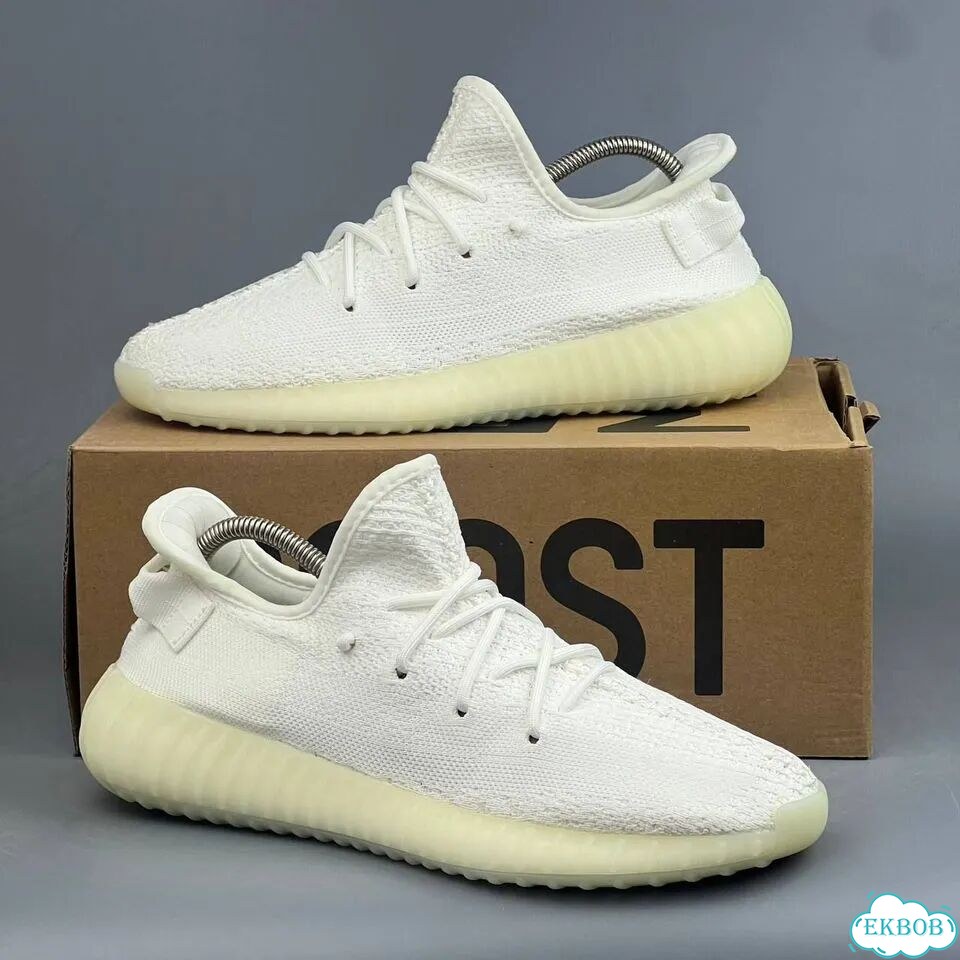 Adidas Yezzy Boost 350 White фото 8