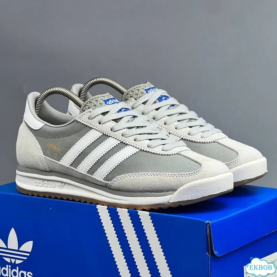 Adidas SL-72 Grey White фото 3