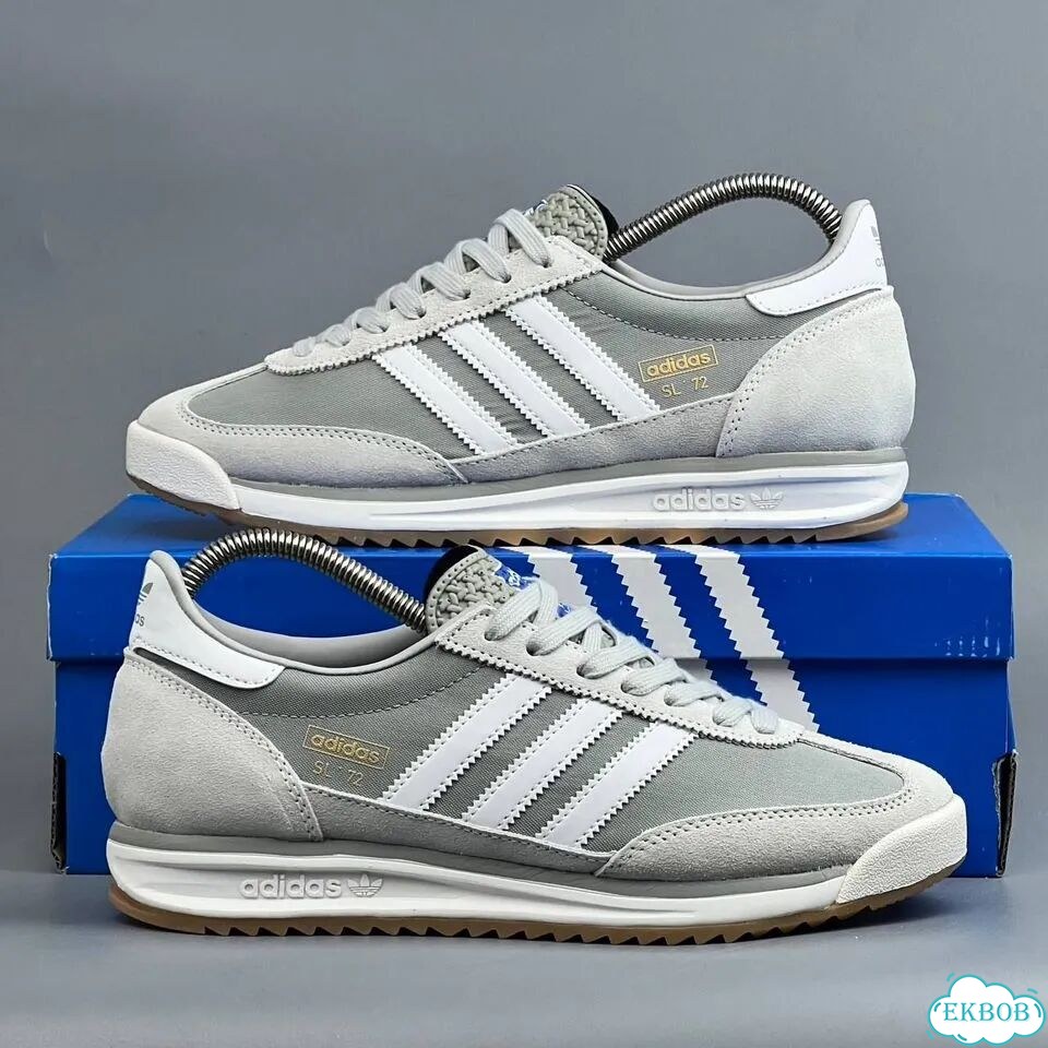 Adidas SL-72 Grey White фото 4