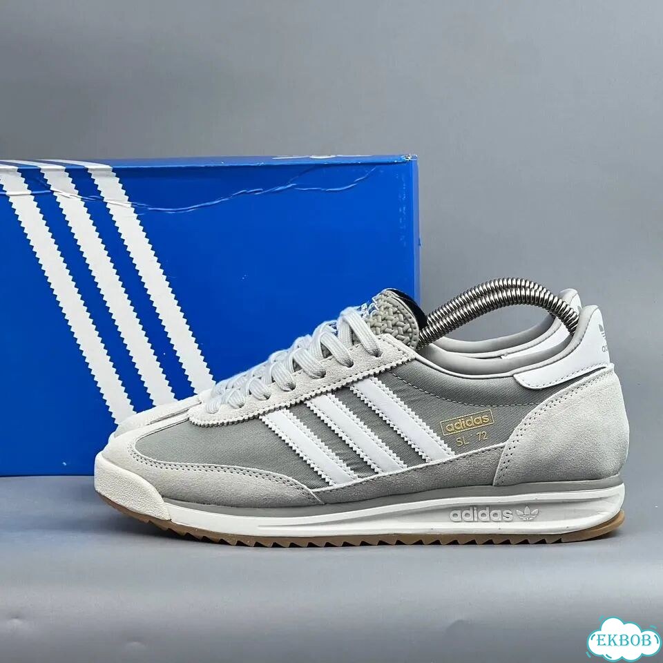 Adidas SL-72 Grey White фото 6