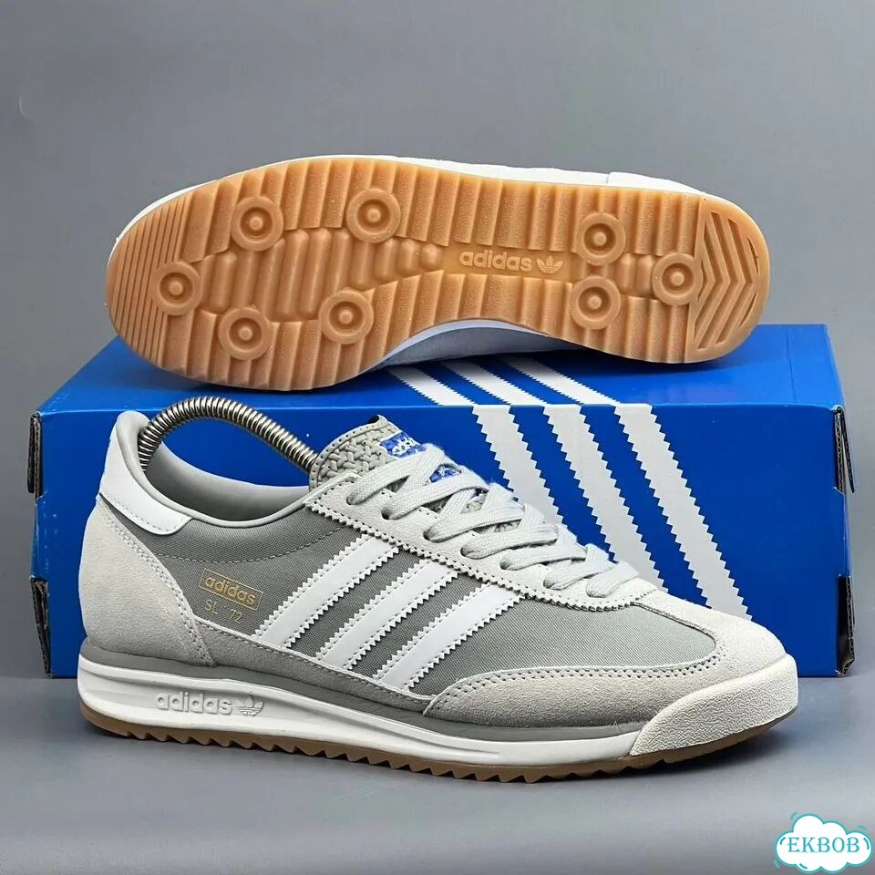 Adidas SL-72 Grey White фото 7