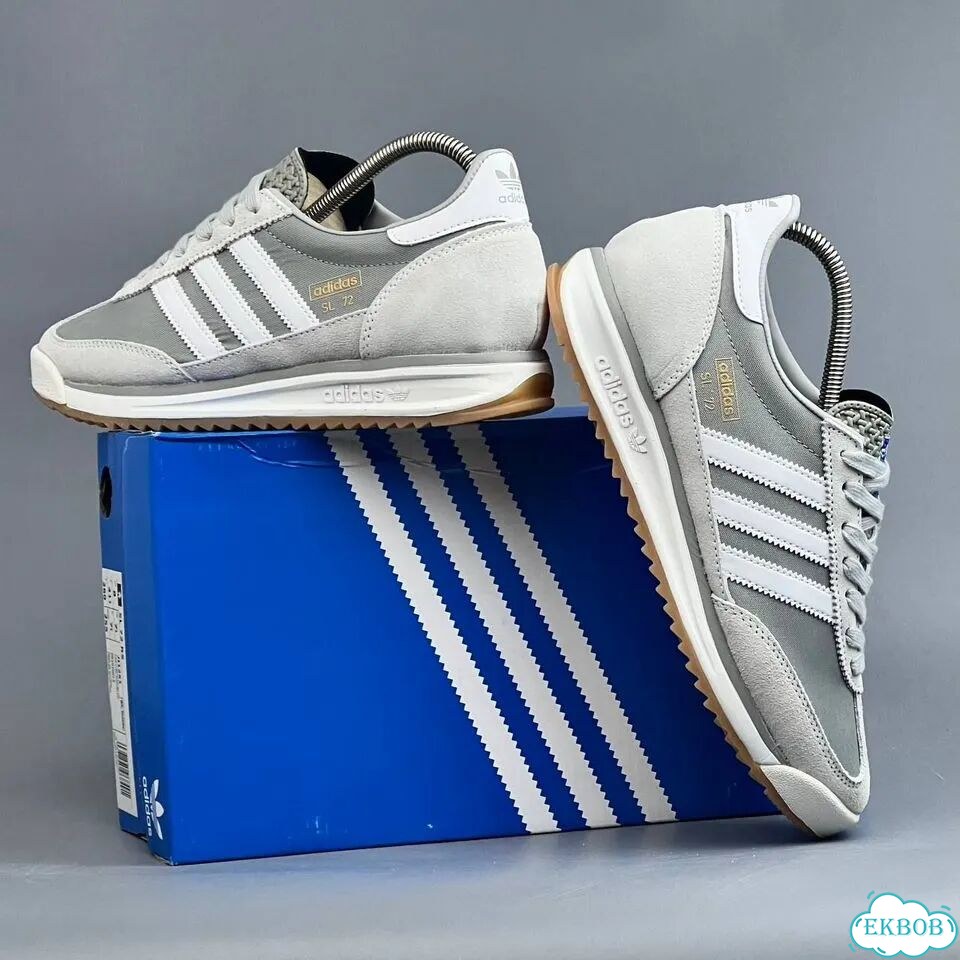 Adidas SL-72 Grey White фото 8