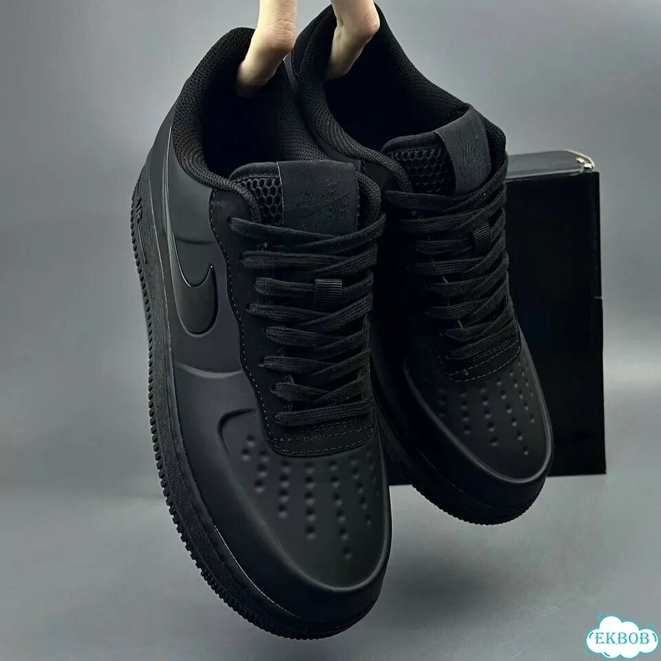 Nike Air Force 1 Foamposite Black фото 3